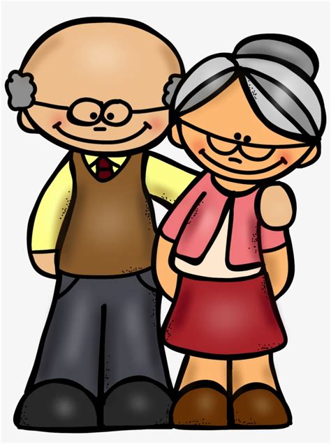 Breakfast Clipart Grandparent - Grandparents Day To Color Transparent PNG - 1858x2400 - Free ...