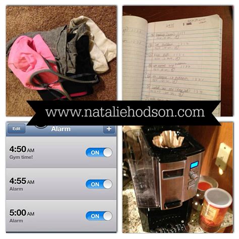 Natalie Hodson | Working Out Early