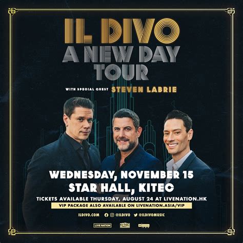 Il Divo: A New Day Tour in Hong Kong⁠ 2023｜Concert⁠｜KITEC