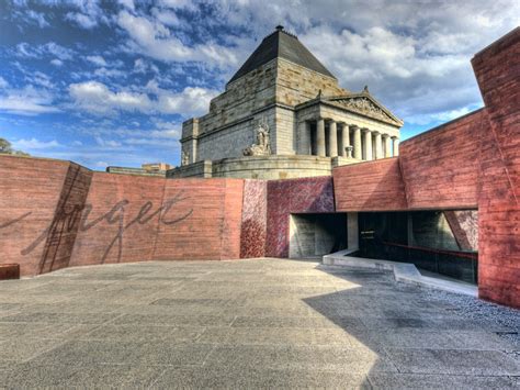 Shrine of Remembrance, Attraction, Melbourne, Victoria, Australia