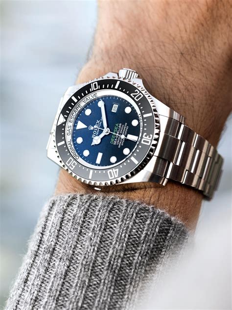 Rolex Sea Dweller DeepSea Blue Dial James Cameron Oyster Perpetual 126660 UNWORN ...