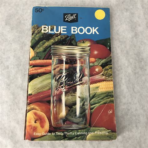 Ball Blue Book Canning Guide Recipes 1972 Thrifty Economical | Etsy | Ball blue book, Diy ...