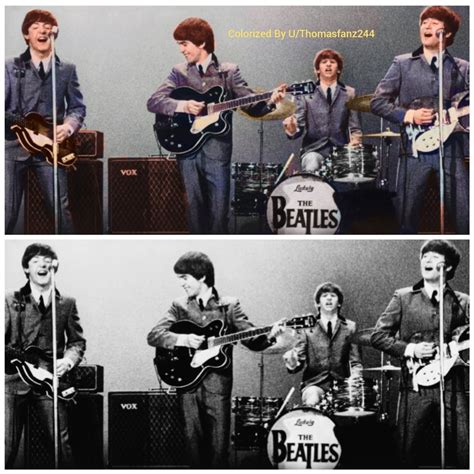 (The Beatles at The Washington DC Coliseum, 1964) Im a little bit new ...