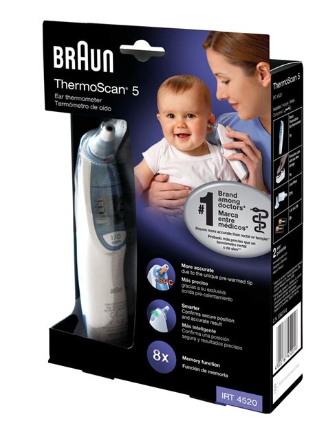 Braun Thermoscan IRT 4520 Digital Baby Children Professional Ear Thermometer New | eBay