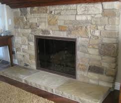 Flat stone for fireplace hearth - panellikos