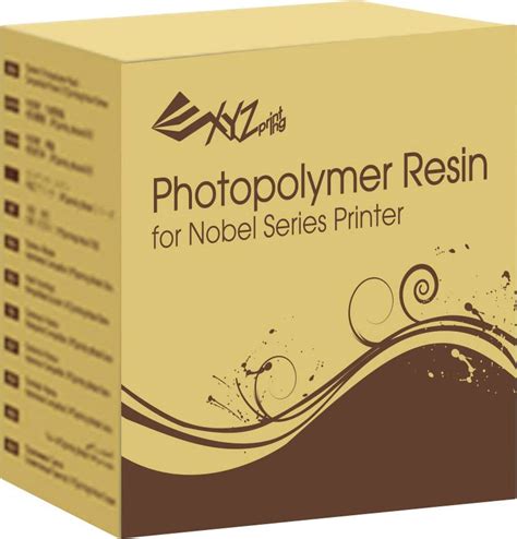 XYZprinting Photopolymer resin 1 l Transparent | Conrad.com