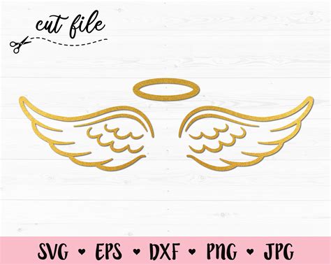 Angel Wings Outline Svg Angel Wings Silhouette Svg 235476 Other ...