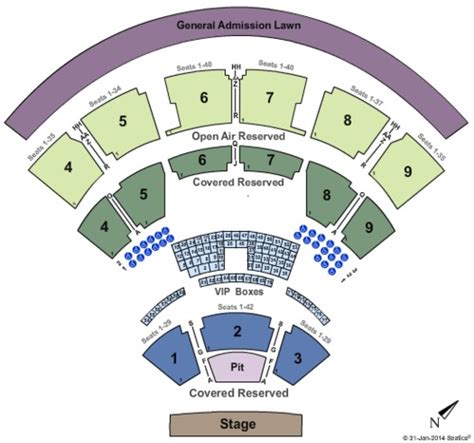 Time Warner Walnut Creek Amphitheatre Seating Chart | Elcho Table