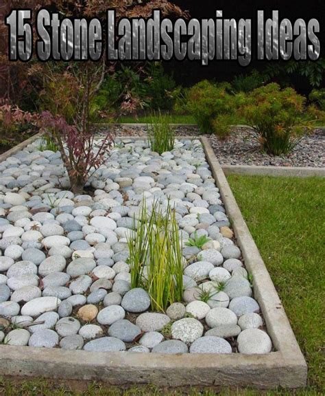 Quiet Corner:15 Stone Landscaping Ideas - Quiet Corner