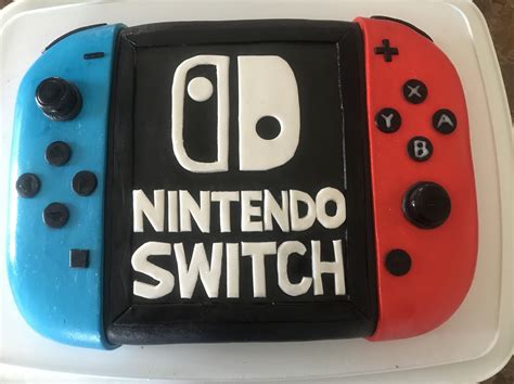 Nintendo Switch Cake | Nintendo cake, Video games birthday party, Boy ...