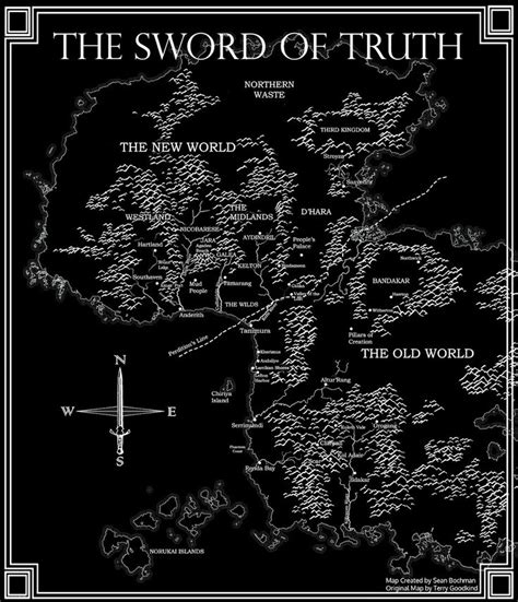 Main Page - Map in 2022 | Sword of truth, Truth, Map