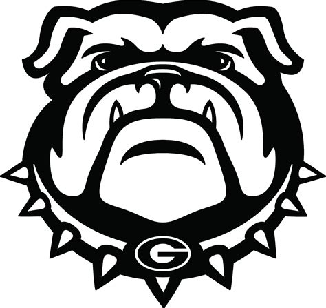 Georgia Bulldogs "Bulldog" #buldog | Georgia dawgs, Bulldog svg, Bulldog tattoo