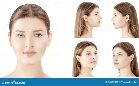 Profile Face Girl And Guitar Woman Royalty-Free Stock Image ...