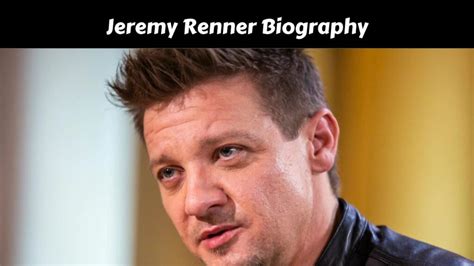 Jeremy Renner Biography