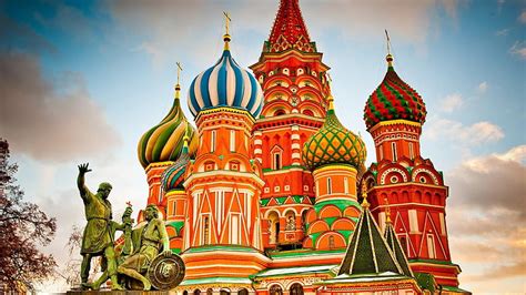 HD wallpaper: moscow, russia, building, colorful, statue, beautiful, red square | Wallpaper Flare