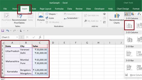 How to Make a Comparison Chart in Excel? - GeeksforGeeks