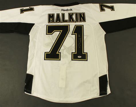 Evgeni Malkin Signed Penguins Jersey (PSA COA) | Pristine Auction