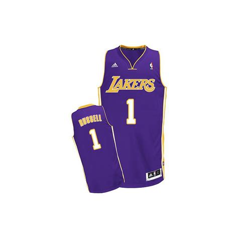 Men's Los Angeles Lakers D'Angelo Russell Swingman Purple Road Adidas ...