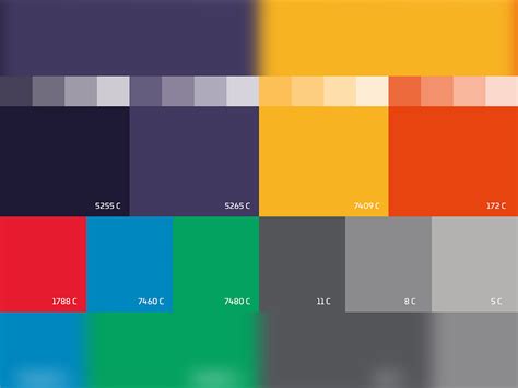 Brand Color Palette Examples by Borko Ćurčić on Dribbble