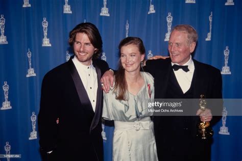 Tom Cruise, Melissa Newman and actor Paul Newman during 66th Annual... News Photo - Getty Images