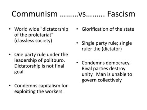 PPT - Fascism vs. Communism PowerPoint Presentation, free download - ID ...