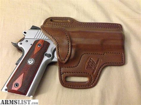 ARMSLIST - For Sale: Ruger SR1911 5" .45 ACP LIKE NEW + HOLSTER