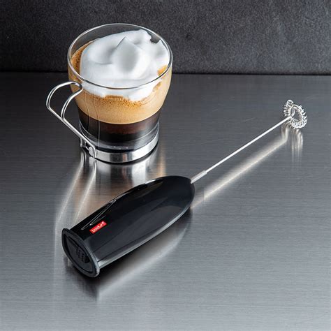 Bodum Schiuma Battery Milk Frother (Black) | Kitchen Stuff Plus