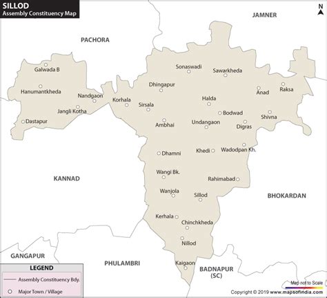 Sillod Assembly (Vidhan Sabha) Election Result 2024 and Constituency Map