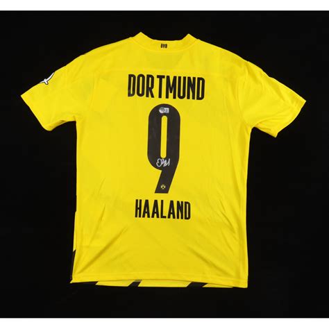 Erling Haaland Signed Borussia Dortmund Jersey (Beckett) | Pristine Auction