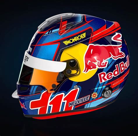 Our very first @redbull Helmet Design for nonetheless than @thierryneuville for his one-off #TCR ...