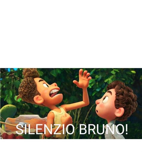 Silenzio Bruno Blank Template - Imgflip