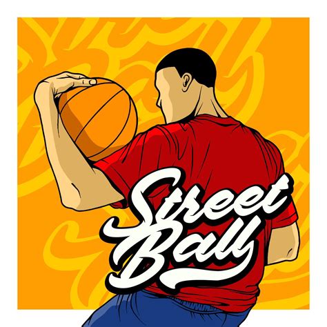 Line Art Basketball Illustration Vector 9570277 Vector Art at Vecteezy