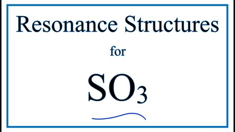 S3 Lewis Structure Resonance