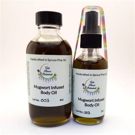 Mugwort Infused Body Oil ⋆ Twin Flower Botanicals