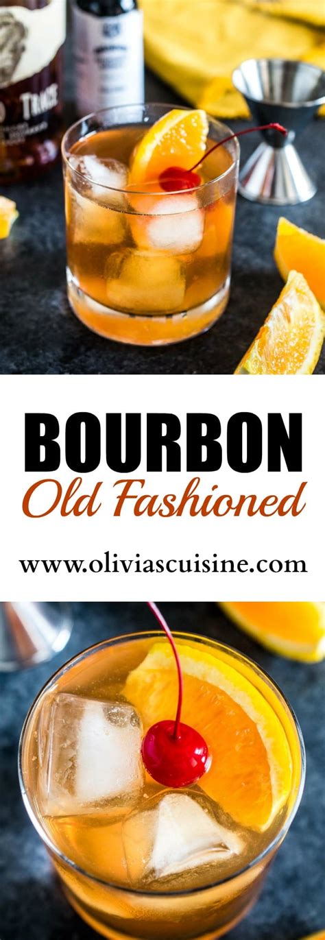 Bourbon Old Fashioned - Olivia's Cuisine