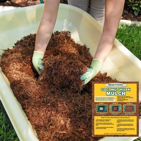 Coconut Husk Mulch Block | Mulch, Organic coconut, Husk