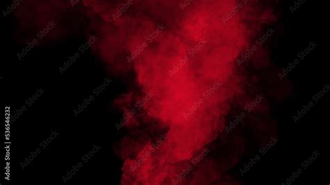 Red smoke effect Stock Vector | Adobe Stock