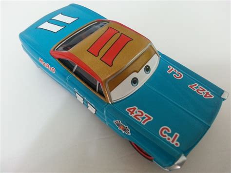 Mattel Disney Pixar Cars No.11 Mario Andretti Diecast Metal Toy Car 1: ...