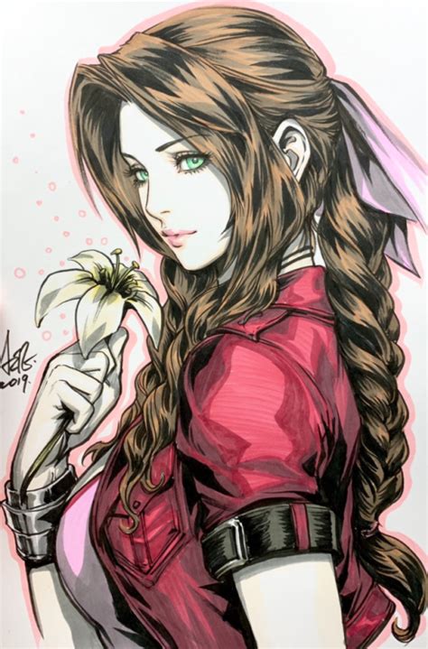 Aerith X Tifa Fan Art