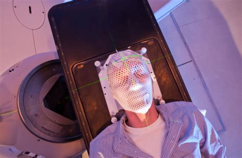 Radiation Therapy Mask Over A Patients Face Stock Photo - Download Image Now - Radiotherapy ...