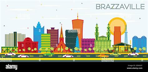 Congo brazzaville skyline Stock Vector Images - Alamy