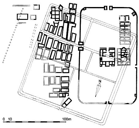 Vindolanda Tablets Online | Exhibition | A possible layout of forts II ...