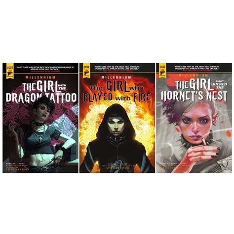 Stieg Larsson Millenium Trilogy GRAPHIC NOVELS Set of Books 1-3 Sylvain Runberg by Larsson ...