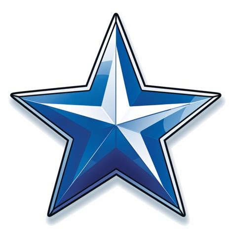 Premium Photo | The dallas cowboys logo is shown on a white background