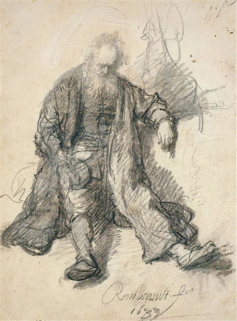 49 best Rembrandt Pen and Ink Drawings images on Pinterest | Rembrandt ...