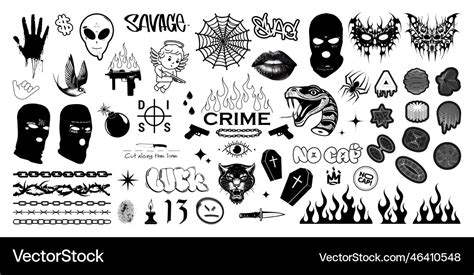 Crime pays tattoo designs photos
