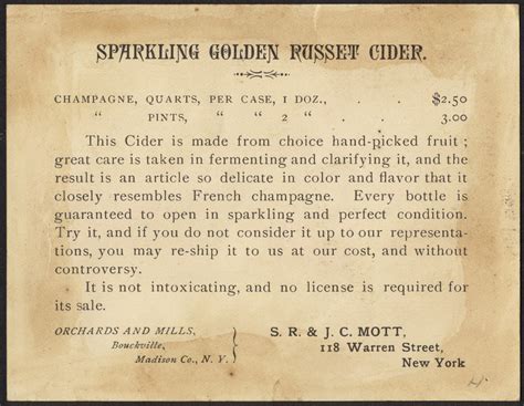 Mott's Cider Vinegar, 4 yrs old, Mott's sparkling draught … | Flickr