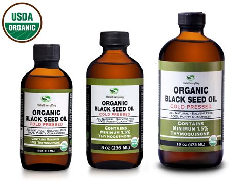 Black Seed Oil 100% Pure Natural USDA Organic Cold Pressed | Etsy