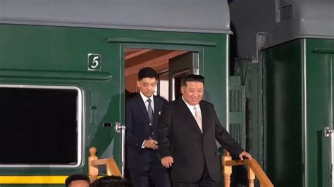 North Korean leader Kim Jong Un arrives in Russia by train to meet ...