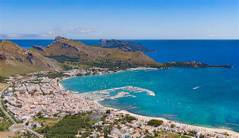 Puerto Pollensa: The fourth best seaside and beach town in the Mediterranean.